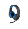 GENESIS ARGON 200 Gaming Headset, On-Ear, Wired, Microphone, Blue