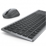 Dell Keyboard and Mouse KM7120W Keyboard and Mouse Set, Wireless, Batteries included, US, Titan Gray