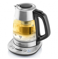 ETA | Kettle | Crystela Premium ETA915390000 | Electric | 2200 W | 1.5 L | Glass | 360° rotational base | Stainless steel