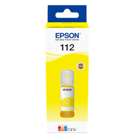 Epson 112 EcoTank Pigment C13T06C44A Ink Bottle, Yellow