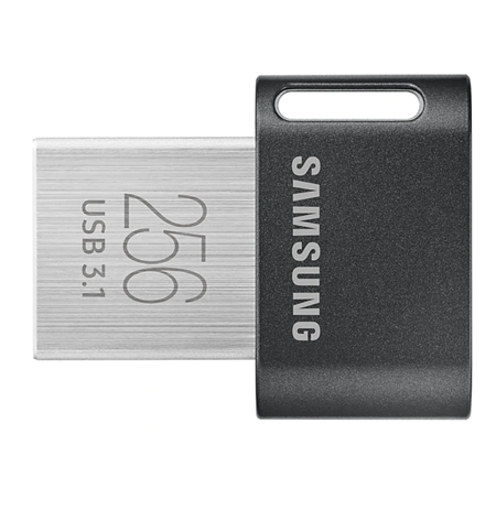 Samsung FIT Plus MUF-256AB/APC 256 GB, USB 3.1, Black/Silver