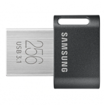 Samsung | FIT Plus | MUF-256AB/APC | 256 GB | USB 3.1 | Black/Silver