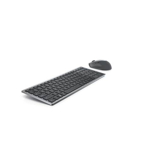 Dell KM7120W Keyboard and Mouse Set, Wireless, Batteries included, NORD, Titan Gray