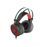 Genesis Gaming Headset Neon 360 Stereo Built-in microphone, Black/Red, Wired