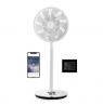 Duux | Smart Fan | Whisper Flex Smart with Battery Pack | Stand Fan | White | Diameter 34 cm | Number of speeds 26 |