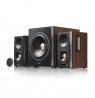 Edifier S360DB Bluetooth/analog RCA/USB/Optical/Coaxial, Bluetooth version 4.1, Dark Brown/Black, 150 W