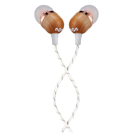 Marley Smile Jamaica Earbuds, In-Ear, Wired, Microphone, Copper