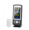Mesko | MS 1177 | Black | Colorful Digital Display | Weather station