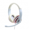 Gembird | Stereo Headset | MHS 03 WTRD | 3.5 mm | White with Red Ring | Headset