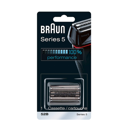 Braun 52B Head Replacement Pack Black