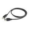 Gembird Cable USB2 AM-BM 1 m, Black, USB B, USB A