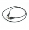 Gembird Cable USB2 AM-BM 1 m, Black, USB B, USB A