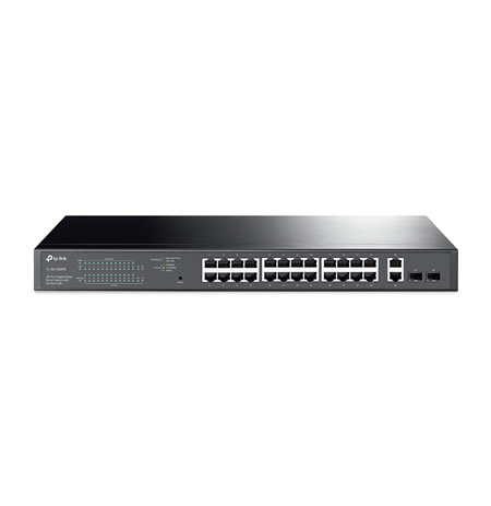 TP-LINK Switch TL-SG1428PE Web managed, Rackmountable, PoE+ ports quantity 24, 28x10/100/1000 Mbit/s