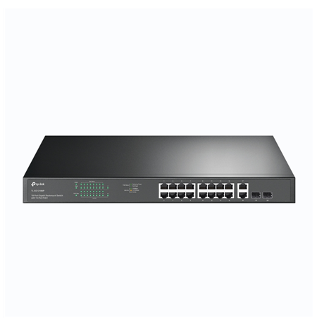 TP-LINK Switch TL-SG1218MP Unmanaged, Rackmountable, 10/100 Mbps (RJ-45) ports quantity 18, PoE+ ports quantity 16