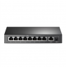 TP-LINK Switch TL-SF1009P Unmanaged, Desktop, 10/100 Mbps (RJ-45) ports quantity 9, PoE+ ports quantity 8