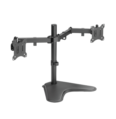 Logilink Dual Monitor Stand BP0099 Desk Mount, 17-32 ", Maximum weight (capacity) 8 kg, Black