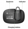 Navitel Multifunctional Bluetooth Headset Solar Car BT Hands free device, Bluetooth, Black, Recharge indicator