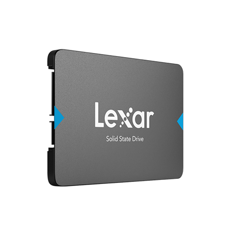 Lexar SSD NQ100 240 GB, SSD form factor 2.5, SSD interface SATA III, Write speed 445 MB/s, Read speed 550 MB/s