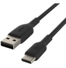 Belkin BOOST CHARGE USB-C to USB-A, Black, 2 m