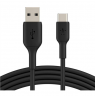 Belkin BOOST CHARGE USB-C to USB-A, Black, 2 m