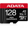 ADATA AUSDX128GUI3V30SHA2-RA1 Memory Card 128 GB, MicroSDXC, Flash memory class 10, Adapter, 80 MB/s, 100 MB/s