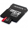 ADATA AUSDX128GUI3V30SHA2-RA1 Memory Card 128 GB, MicroSDXC, Flash memory class 10, Adapter, 80 MB/s, 100 MB/s