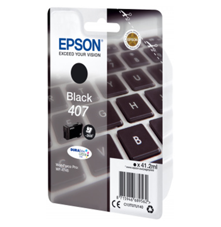 Epson WF-4745 Series Ink Cartridge L Black Ink Cartridge, Black