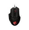 MSI Clutch GM20 Elite Optical, RGB LED light, Black, Gaming Mouse