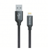 ColorWay Data Cable Apple Lightning Charging cable, Fast and safe charging Stable data transmission, Black, 1 m