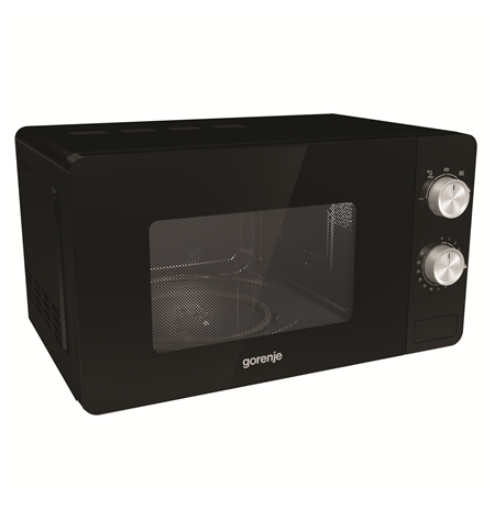 Gorenje Microwave oven MO20E1B Free standing, 20 L, 800 W, Black