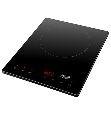 Adler Hob AD 6513 Number of burners/cooking zones 1, LCD Display, Black, Induction