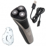 Camry Shaver CR 2927 Operating time (max) 90 min, Number of shaver heads/blades 3, Chrome, Cordless