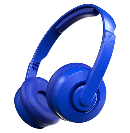 Skullcandy Wireless Headphones Cassette Wireless/Wired, On-Ear, Microphone, 3.5 mm, Bluetooth, Blue