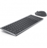Dell KM7120W Keyboard and Mouse Set, Wireless, Batteries included, EN/LT, Titan Gray