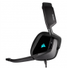 Corsair Premium Gaming Headset with 7.1 Surround Sound VOID RGB ELITE USB Built-in microphone, Carbon, Over-Ear