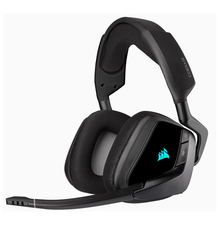 Corsair Wireless Premium Gaming Headset with 7.1 Surround Sound VOID RGB ELITE Built-in microphone, Carbon, Over-Ear