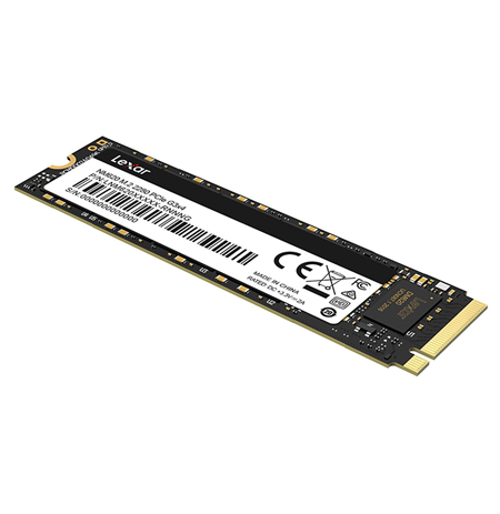 Lexar SSD NM620 512 GB, SSD form factor M.2 2280, SSD interface PCIe Gen3x4, Write speed 2400 MB/s, Read speed 3300 MB/s