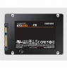 Samsung SSD 870 EVO 4000 GB, SSD form factor 2.5", SSD interface SATA III, Write speed 530 MB/s, Read speed 560 MB/s