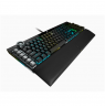 Corsair K100 RGB Optical Mechanical Gaming Keyboard, US, Wired, Black/Red