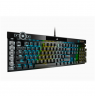 Corsair K100 RGB Optical Mechanical Gaming Keyboard, US, Wired, Black/Red