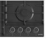 Gorenje Hob G642AB Gas, Number of burners/cooking zones 4, Rotary knobs, Black