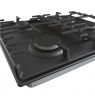 Gorenje Hob G642AB Gas, Number of burners/cooking zones 4, Rotary knobs, Black