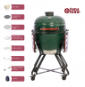 TunaBone Kamado classic 23" grill Size L, Green