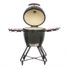 TunaBone Kamado classic 23" grill Size L, Dark grey