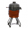 TunaBone Kamado Pro 22" grill Size M, Dark grey