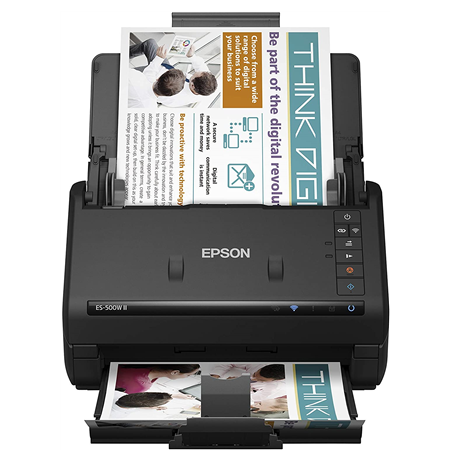 Epson WorkForce ES-500WII Colour, Document Scanner