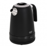 Adler Kettle AD 1295b Electric, 2200 W, 1.7 L, Stainless steel, 360° rotational base, Black