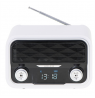 Adler Bluetooth Radio AD 1185 Display LCD, AUX in, White