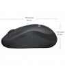 Logitech Mouse M220 SILENT 	Wireless, Charcoal, USB