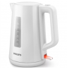 Philips Kettle Series 3000 HD9318/00 Electric, 2200 W, 1.7 L, Plastic, 360° rotational base, White